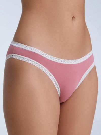 Ligne "PASTEL" slip 95 % de coton bio, Rose, KBA