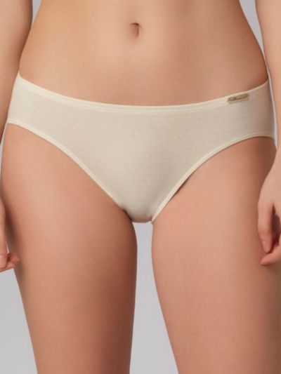 Slip sans coutures latérales en 100% de coton bio, nature,  Fairtrade, GOTS