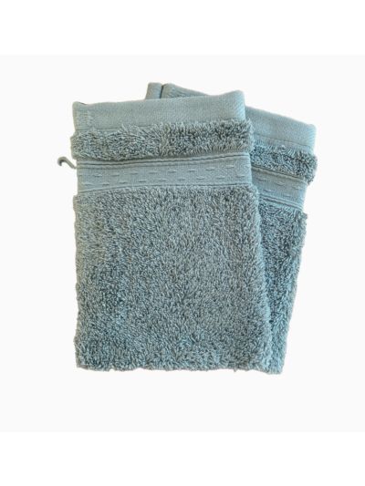 Lot de 2 gants 100% coton bio 600 gr/m2, fougère fabriqué au Portugal, GOTS