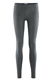 Legging coton bio long femme Gris foncé