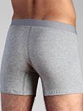 Boxer coton bio homme avec ouverture Gris chiné