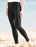 Legging coton bio long femme Noir